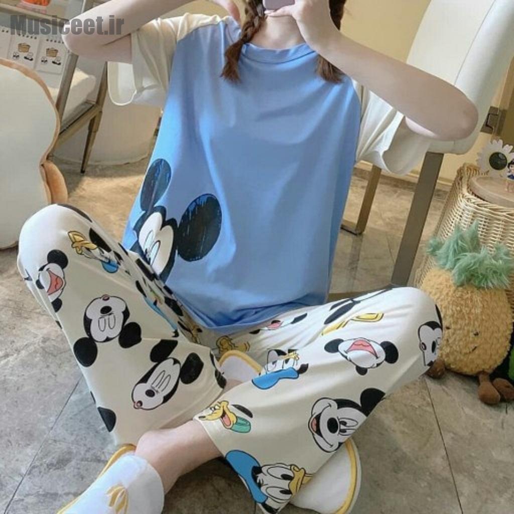 مدل لباس خانگی دخترانه3