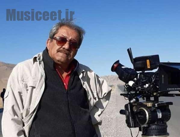 عکس مسعود رشیدی در صحنه فیلمبرداری